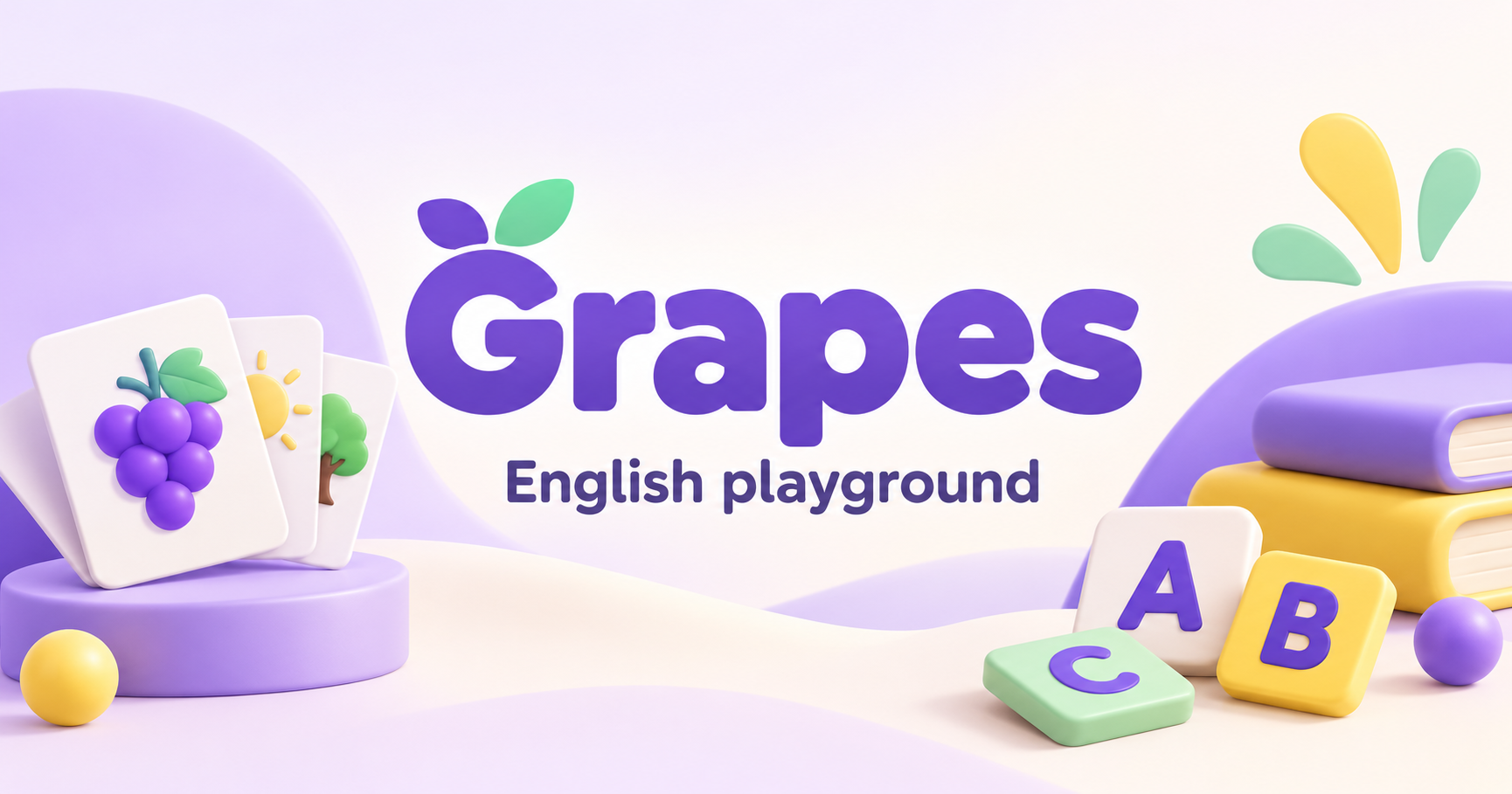 Grapes English playground — карточки и учебные материалы